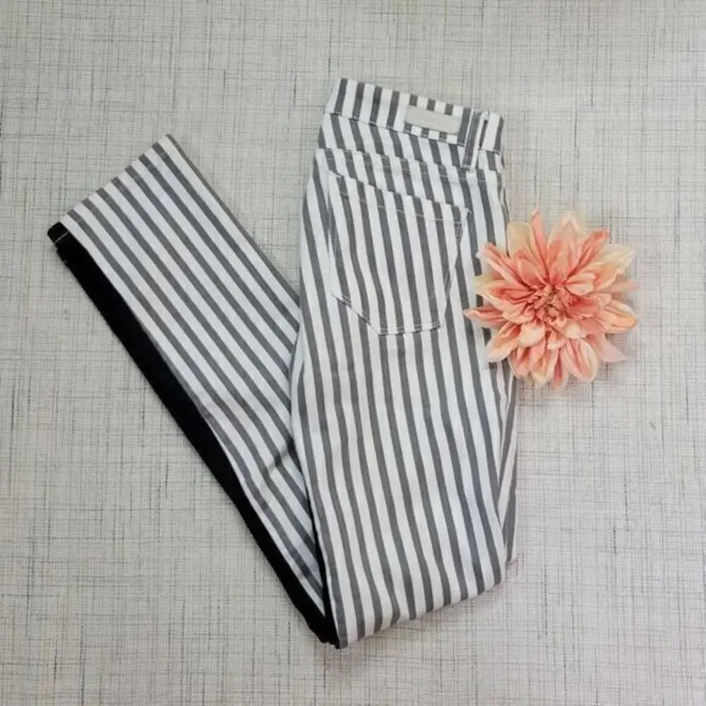 BLANKNYC The Stick‎ Shift Skinny Life Sentence Striped Jeans 26